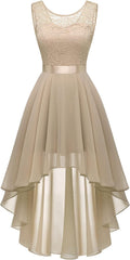 BeryLove Homecoming Cocktail Formal Dress 2025 - Sleeveless Lace