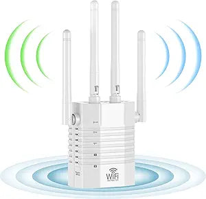 WiFi Extender 1200Mbps Dual Band Signal Booster for Home Use