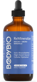 BodyBio ReMineralize Concentrated Ionic Trace Minerals - Cellular