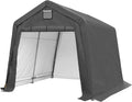 10ft x 10ft Outdoor Storage Shelter - Heavy Duty Portable Garage
