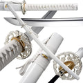 Traditional Heat/Clay Tempered Katana Sword by HMDSWORDS