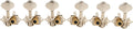 Musiclily Pro 3+3 Acoustic Guitar Tuning Pegs Set - Smooth, Accurate