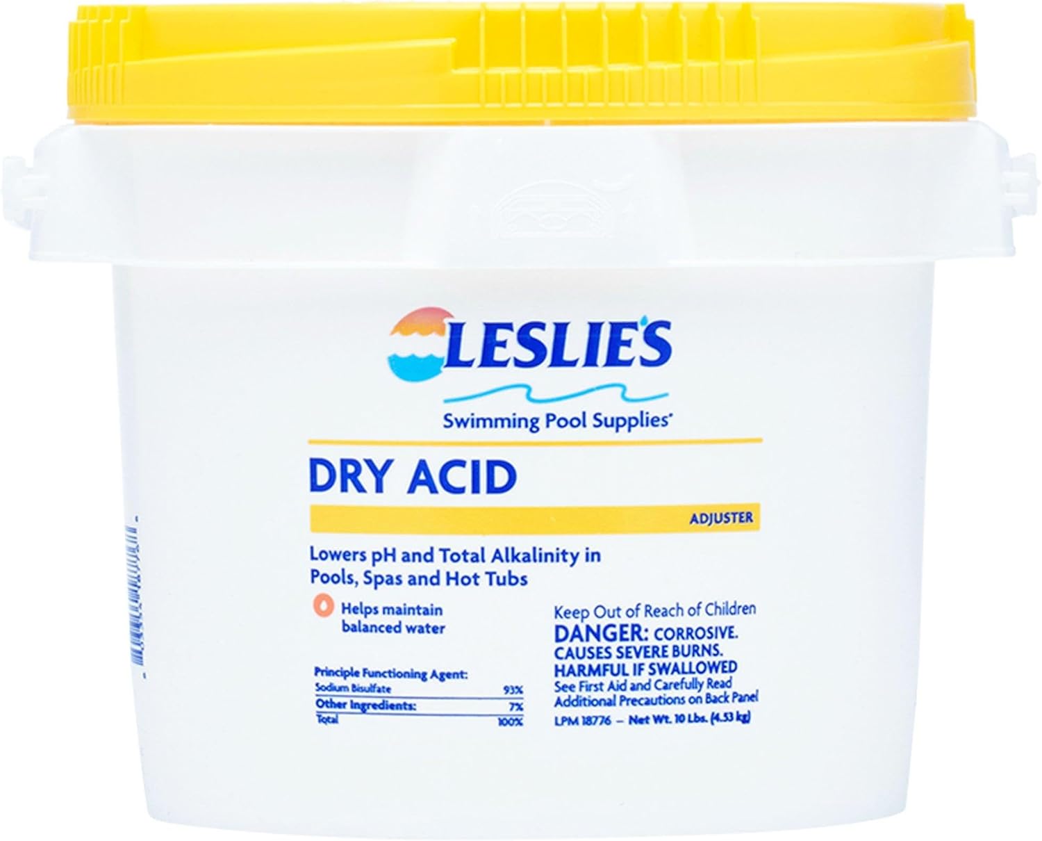Leslie's Dry Acid pH Down for Pools, Spas, and Hot Tubs