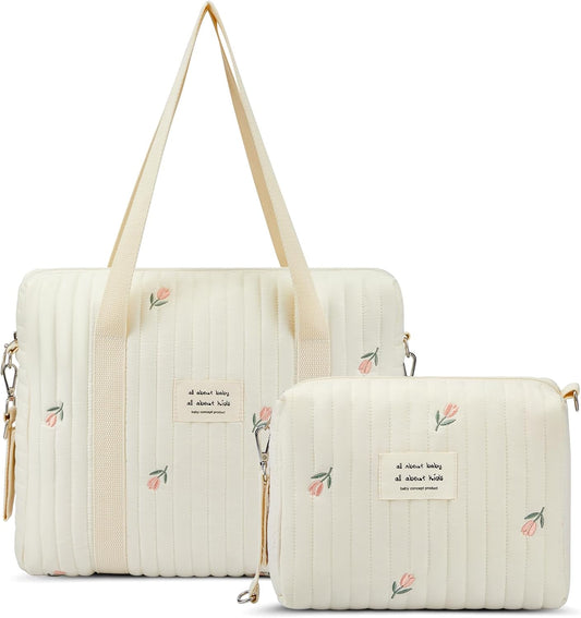 Stylish & Spacious Paterr Diaper Tote