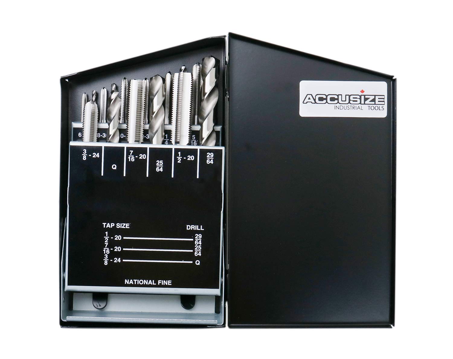 Accusize Industrial Tools 18 Pc H.S.S. Tap and Drill Set Review