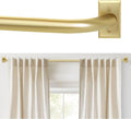 Gold Room Darkening Curtain Rods 48-90 Inches, ZYRW