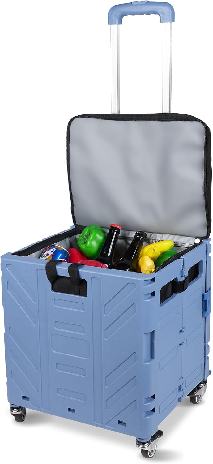 Wheeled Insulated Cooler: Portable & Leakproof!