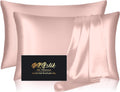 Luxurious Silk Pillowcases 2 Pack King Size for Healthy Hair and Skin