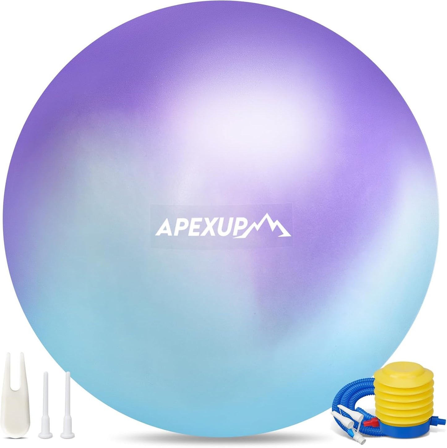 APEXUP Yoga & Pilates Ball for Fitness, Balance & Core Workout
