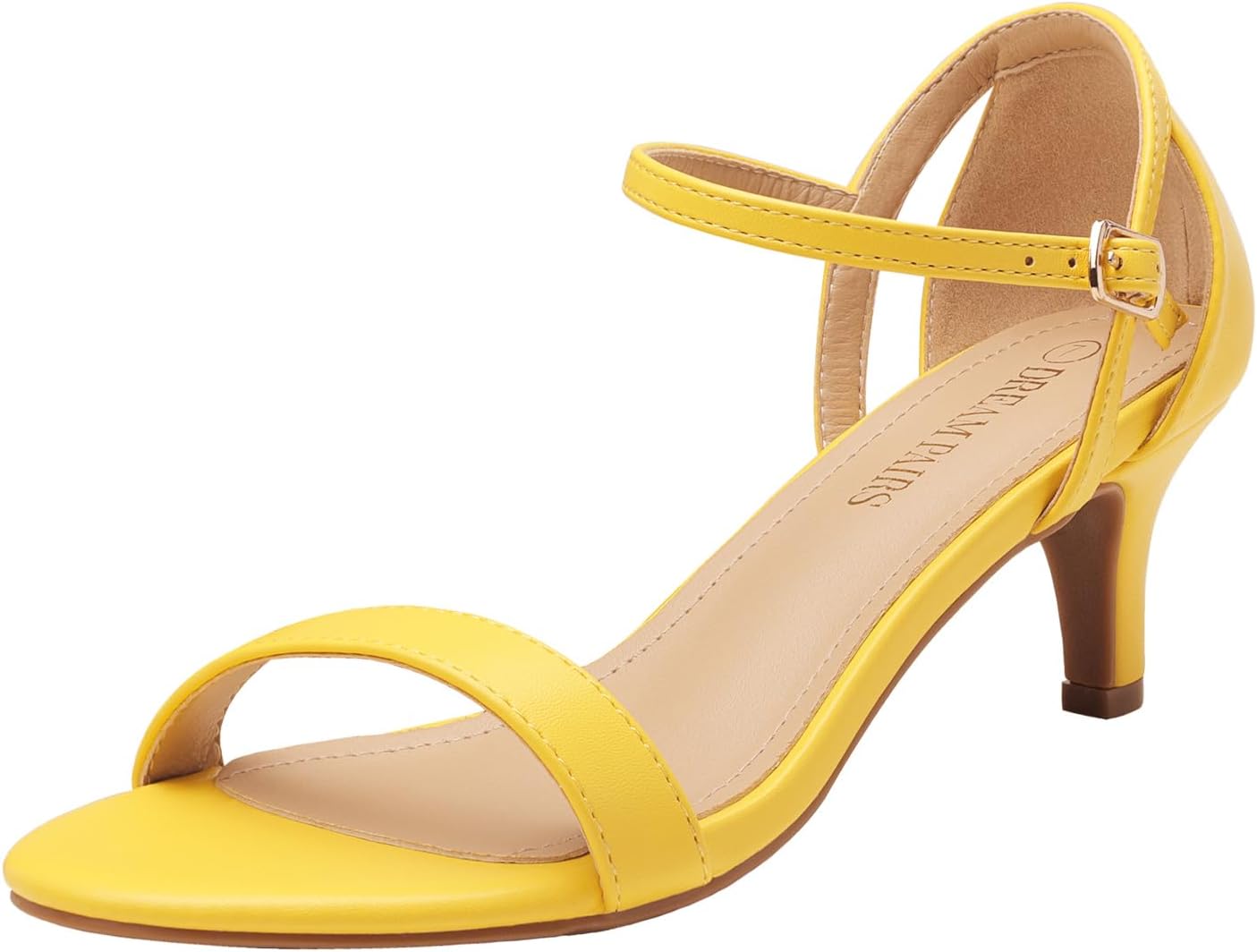 DREAM PAIRS Women's Lexii Fashion Stilettos Open Toe Pump Heels