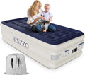 Air Mattress Twin with Built-In Pump - Comfortable, Quick Inflate