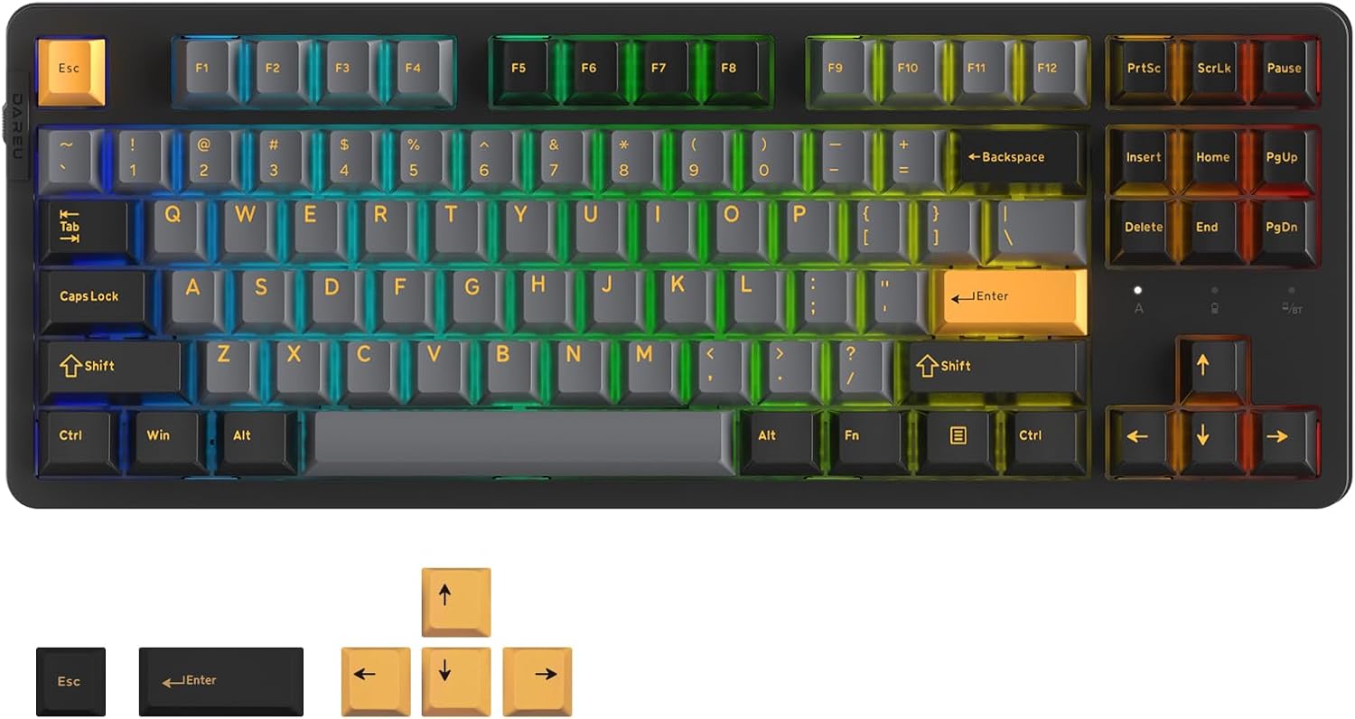 DAREU EK87PRO Wireless Mechanical Gaming Keyboard Review
