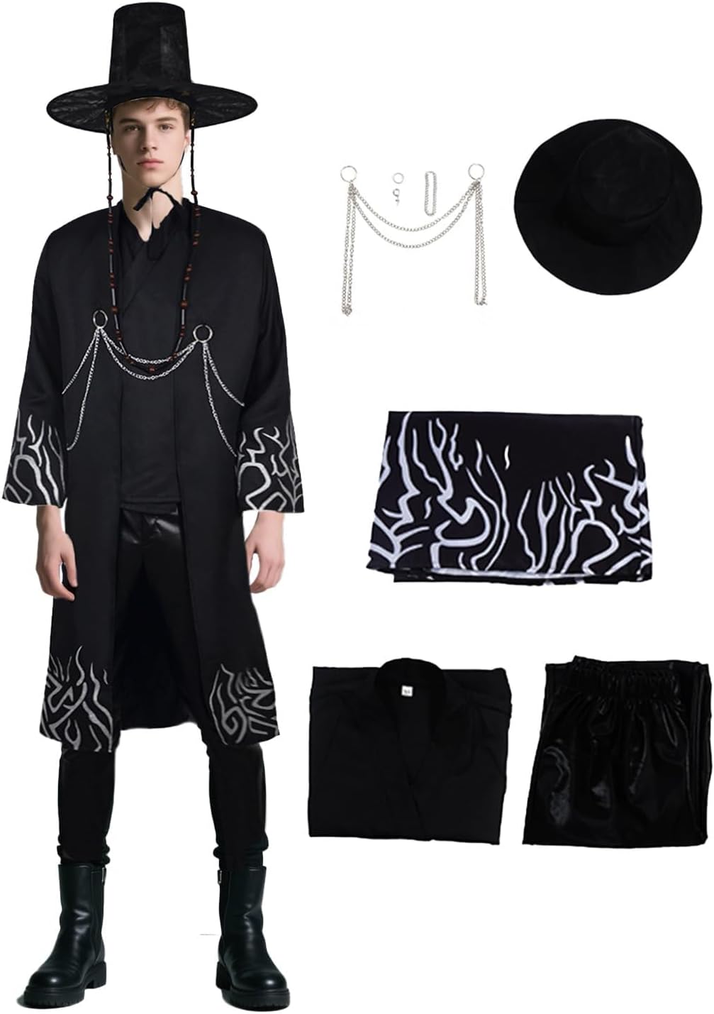 Saja Boys Costume Fancy Outfit for Men - Complete Cosplay Set