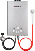 CAMPLUX Portable Tankless Water Heater 2.11GPM - Compact Hot Shower