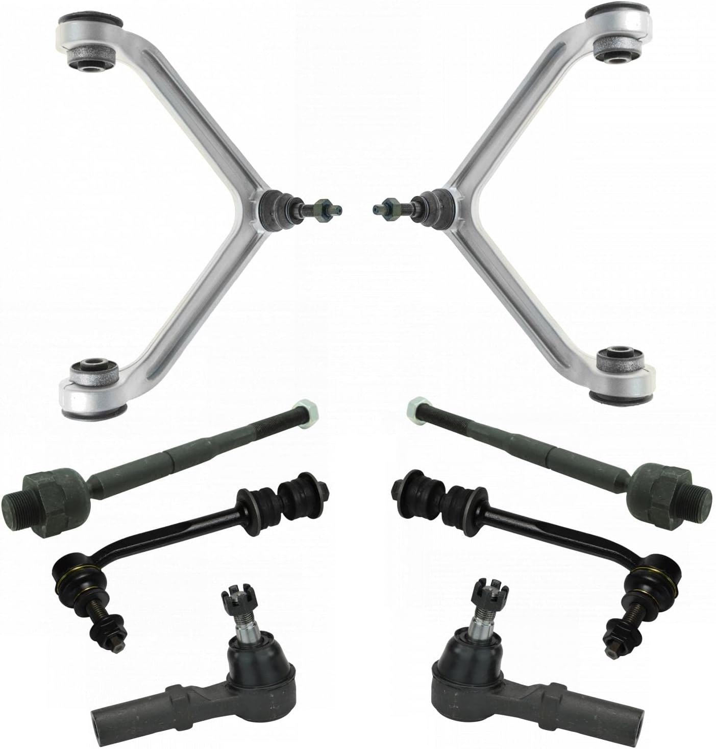 TRQ Front Steering & Suspension Kit for Chrysler Aspen & Durango