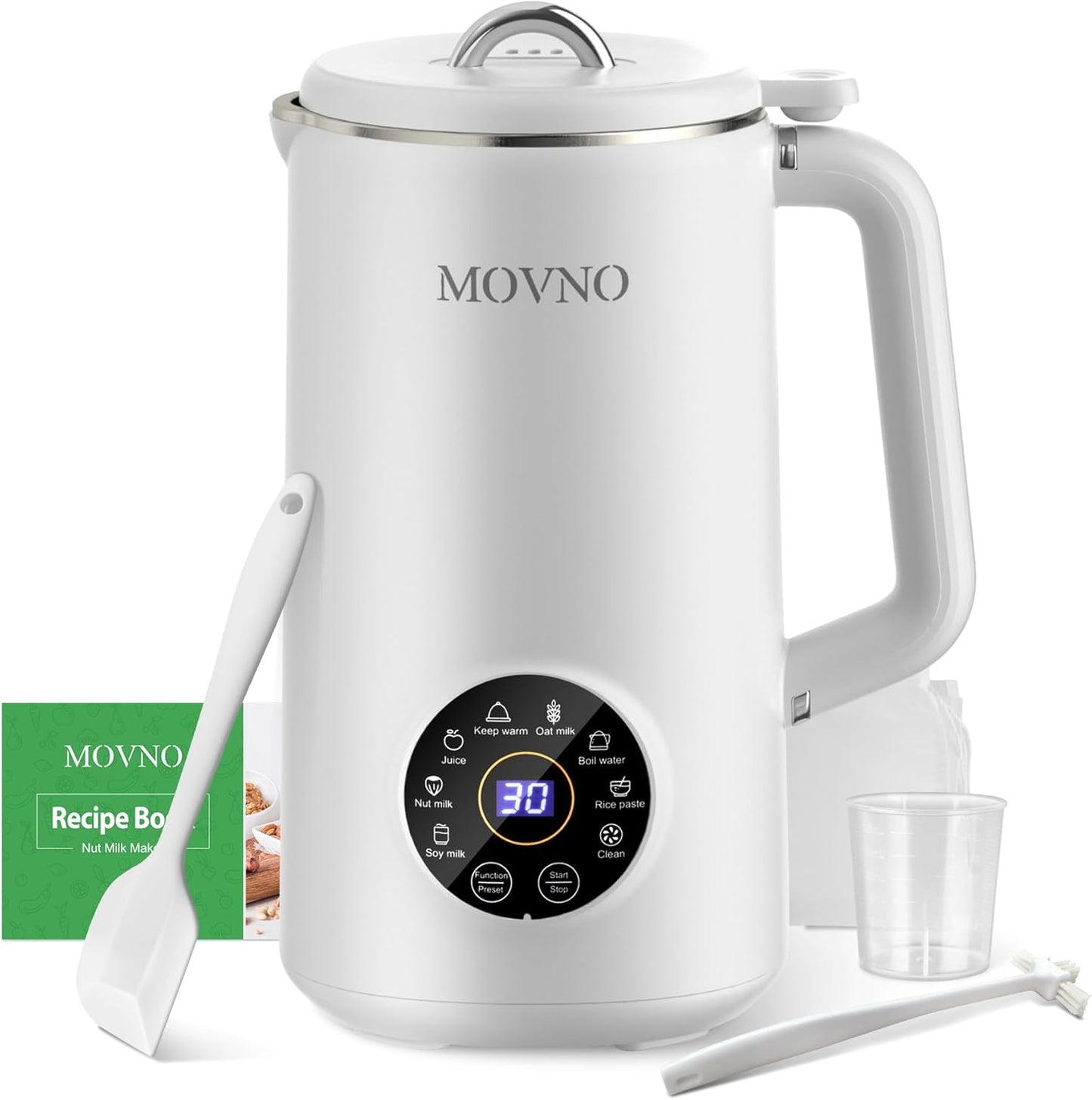 MOVNO 8-IN-1 Nut Milk Maker - Homemade Variety!