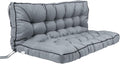 Outside Benches Cushion with Backrest 63x40 - Waterproof 3-Seater Pad
