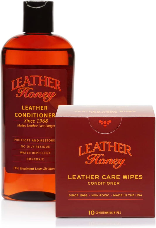 Revitalize Leather Instantly with 8oz Conditioner