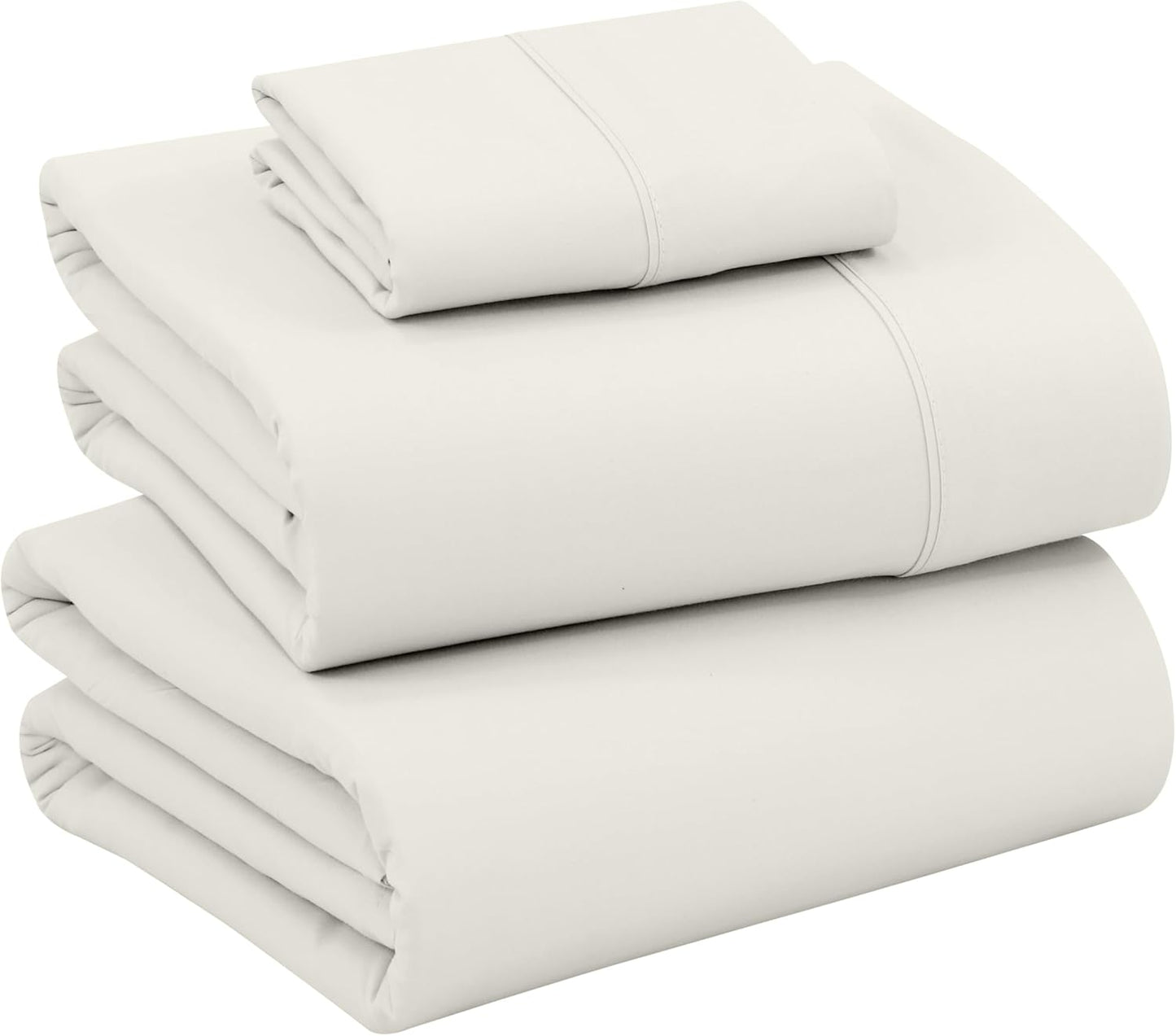 RUVANTI 100% Cotton Twin Sheets Set for Ultimate Comfort