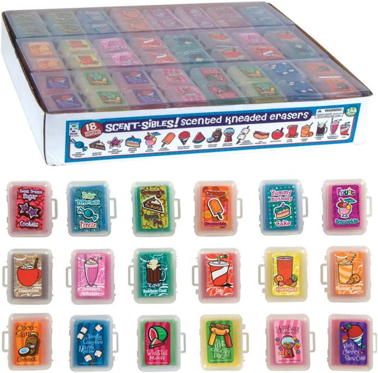 Raymond Geddes Scent-Sibles Scented Erasers for Kids