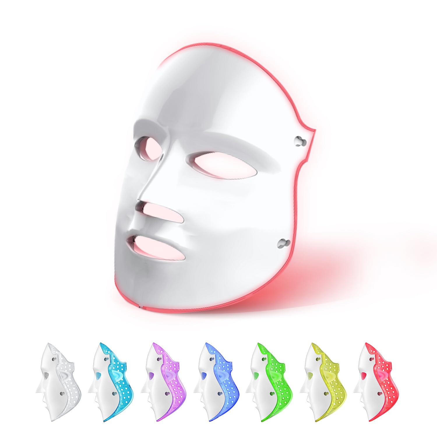 Aphrona LED Facial Skin Care Mask for Acne and Wrinkles