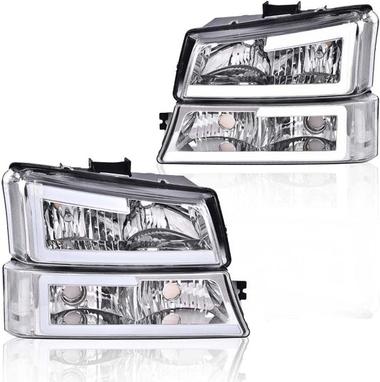 G-PLUS LED Headlights for Chevy Avalanche and Silverado 2003-2007