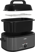 Sunvivi 28 Quart Electric Roaster Oven Turkey Roaster - Large Capacity
