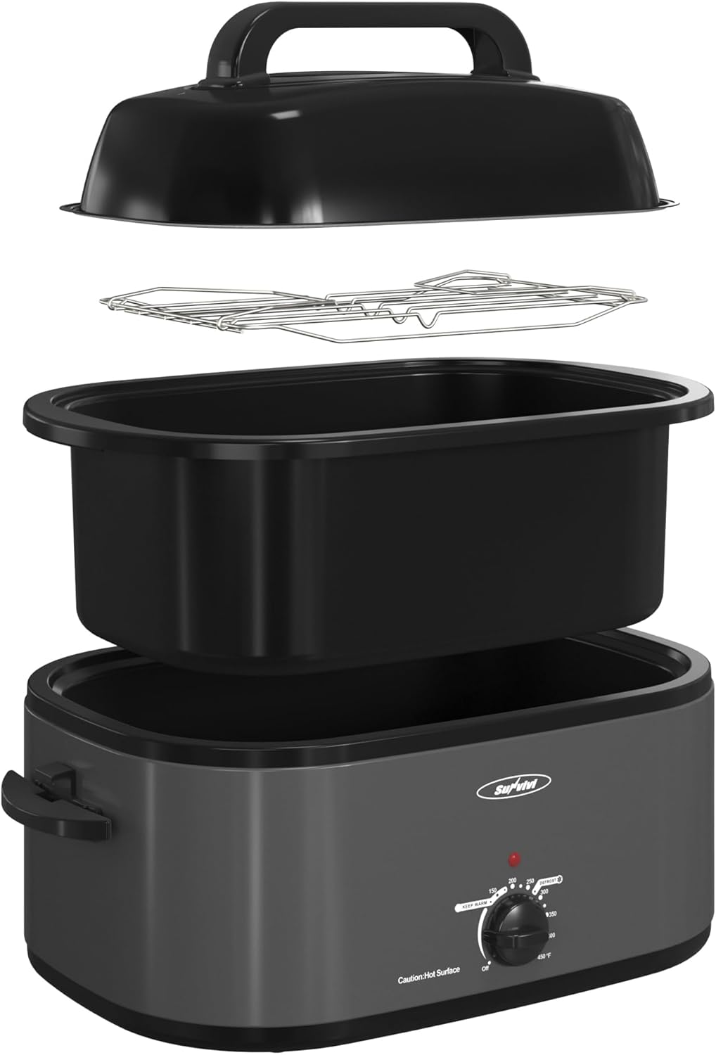 Sunvivi 28 Quart Electric Roaster Oven for Perfect Turkey Cooking