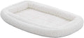 Large QuietTime Double Bolster Pet Bed 42 in - Cozy Crate Mat