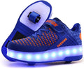 Ylllu Kids LED Roller Skate Shoes with Pop-Up Wheel - Fun Light-Up
