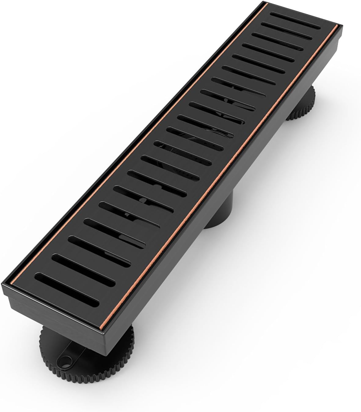 WEBANG 12 Inch Linear Shower Drain with Removable Cover Grate