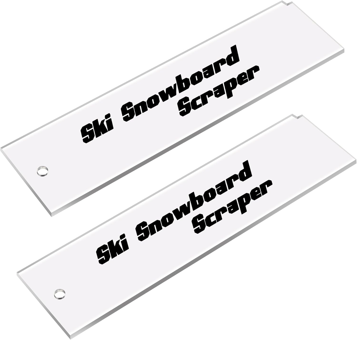 Shupakul Snowboard Wax Scraper - Effortlessly Remove Excess Wax