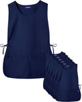 Sivvan Unisex Apron Cobbler Apron 6-Pack - Durable Work Aprons