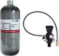 TUXING 4500Psi Carbon Fiber Scuba Tank 2L/122Cu in - Lightweight, High