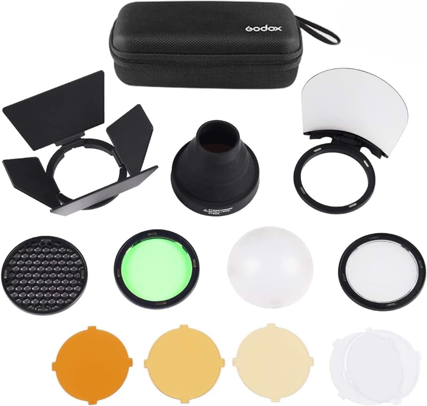 Godox V1 Accessories AK-R1 Kit - 12-Piece Magnetic Flash Set