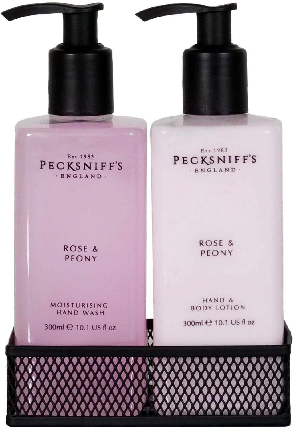 Hand Wash & Body Lotion Caddy Set for Luxurious Skin Care