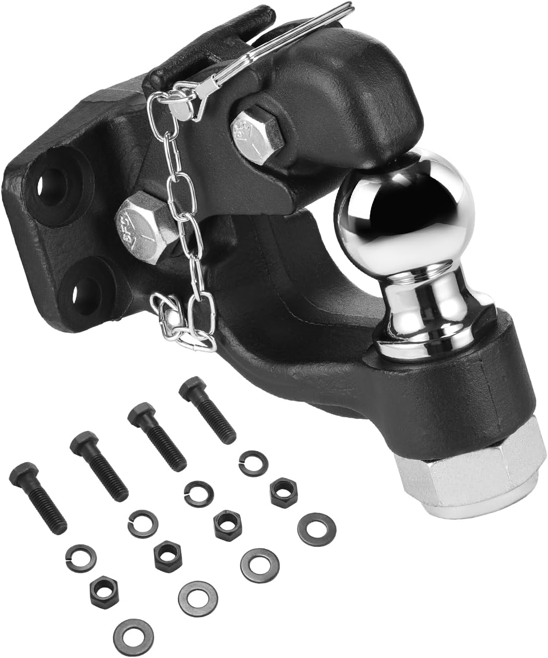 VEVOR Pintle Hook with 20000 lbs Towing Capacity for Trailers