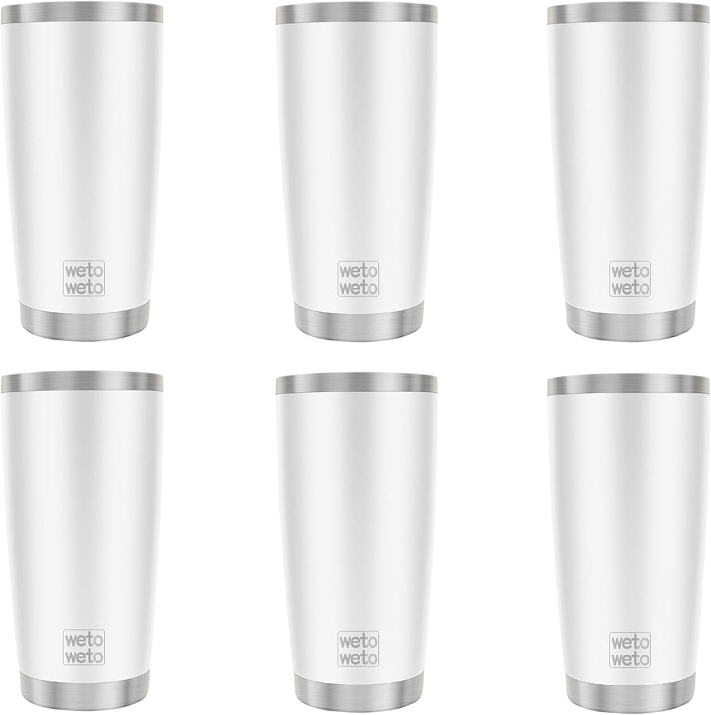 WETOWETO 20oz Tumbler - Insulated Travel Mug for Coffee Lovers