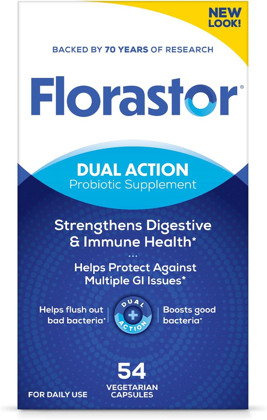 Florastor Probiotics for Digestive and Immune Health Support