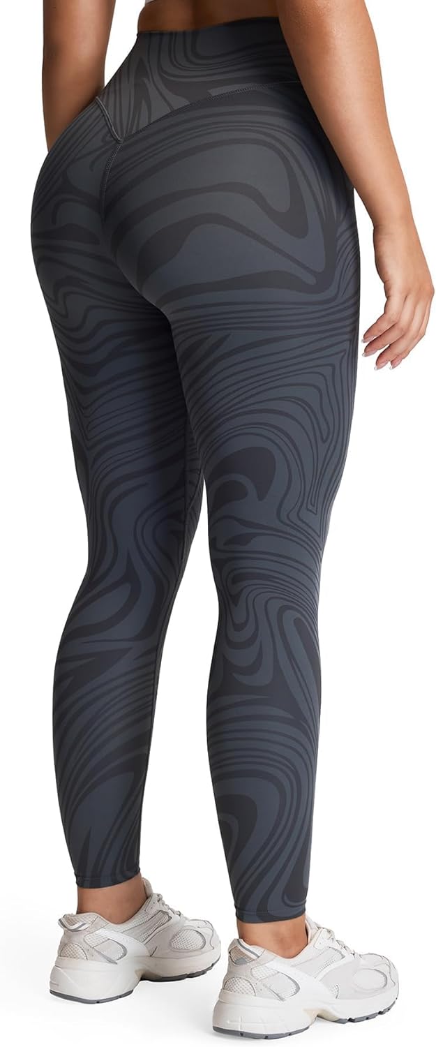 Aoxjox High Waisted Workout Leggings for Women with Tummy Control