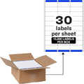 Avery Printable Address Labels 1 in x 2-5/8 in - Bulk 15,000 Pack