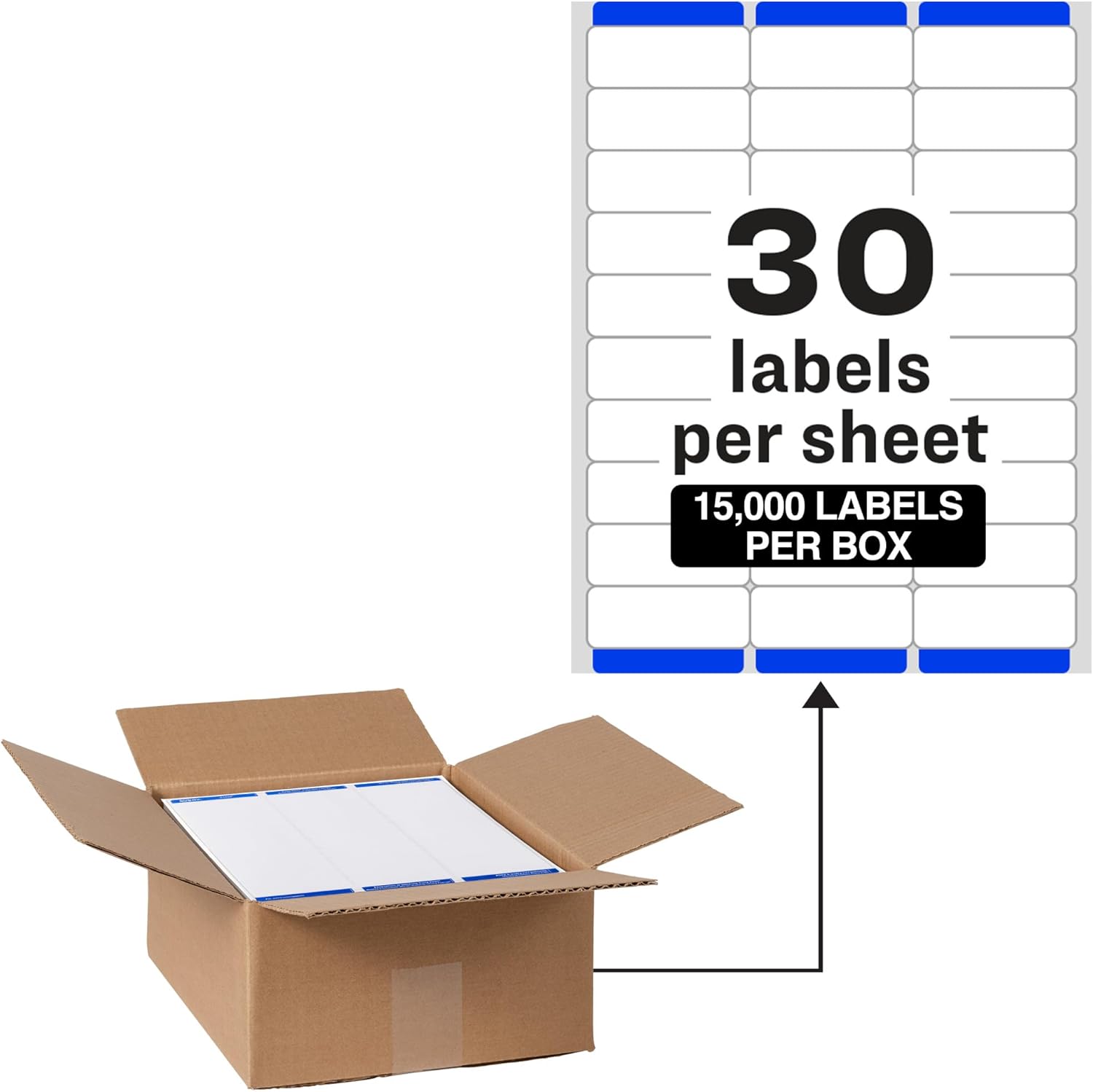Avery Printable Address Labels with Sure Feed for Easy Mailing