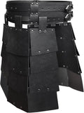 Medieval Faux Leather Wide Belt Thigh Armor - Retro Waist & Side Skirt