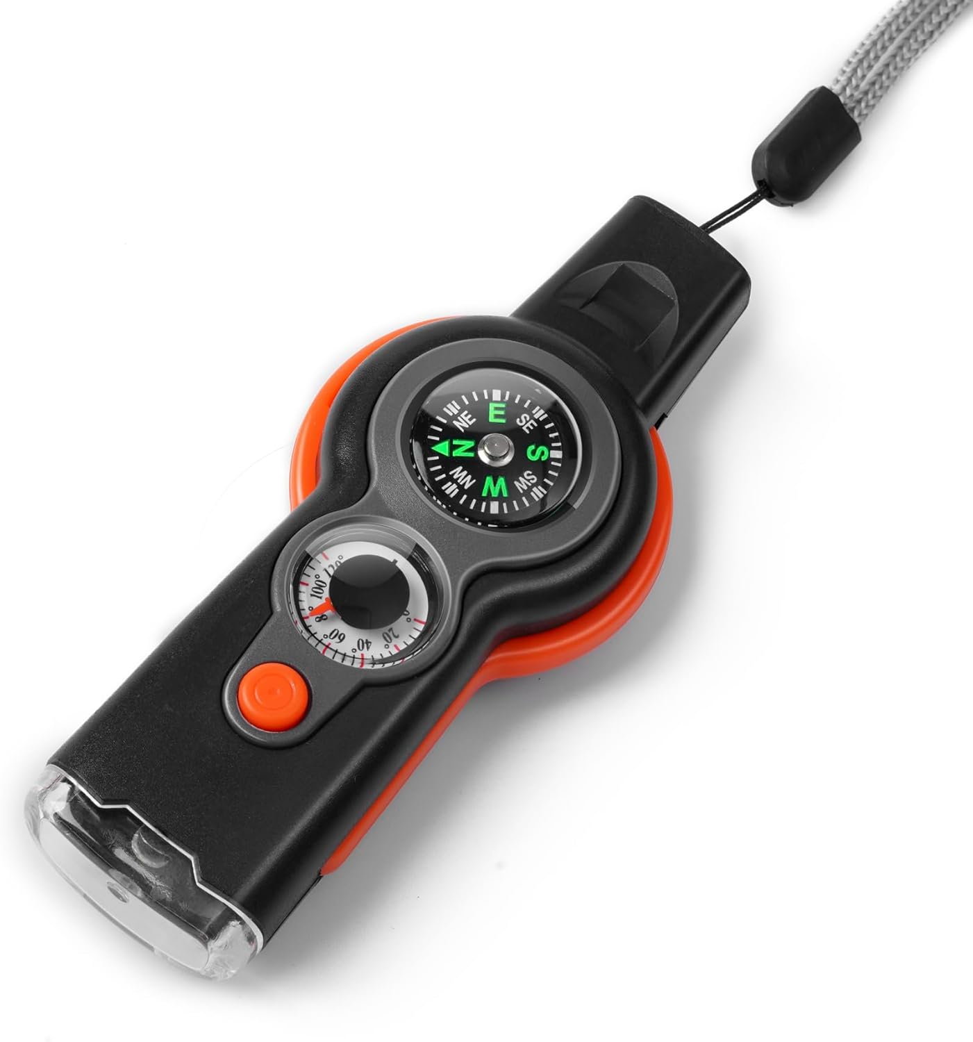Compact Safety Whistle with Lanyard - Outdoor Essential!