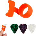 Non-Slip Silicone Guitar Pick Grips + Picks by PEUTIER