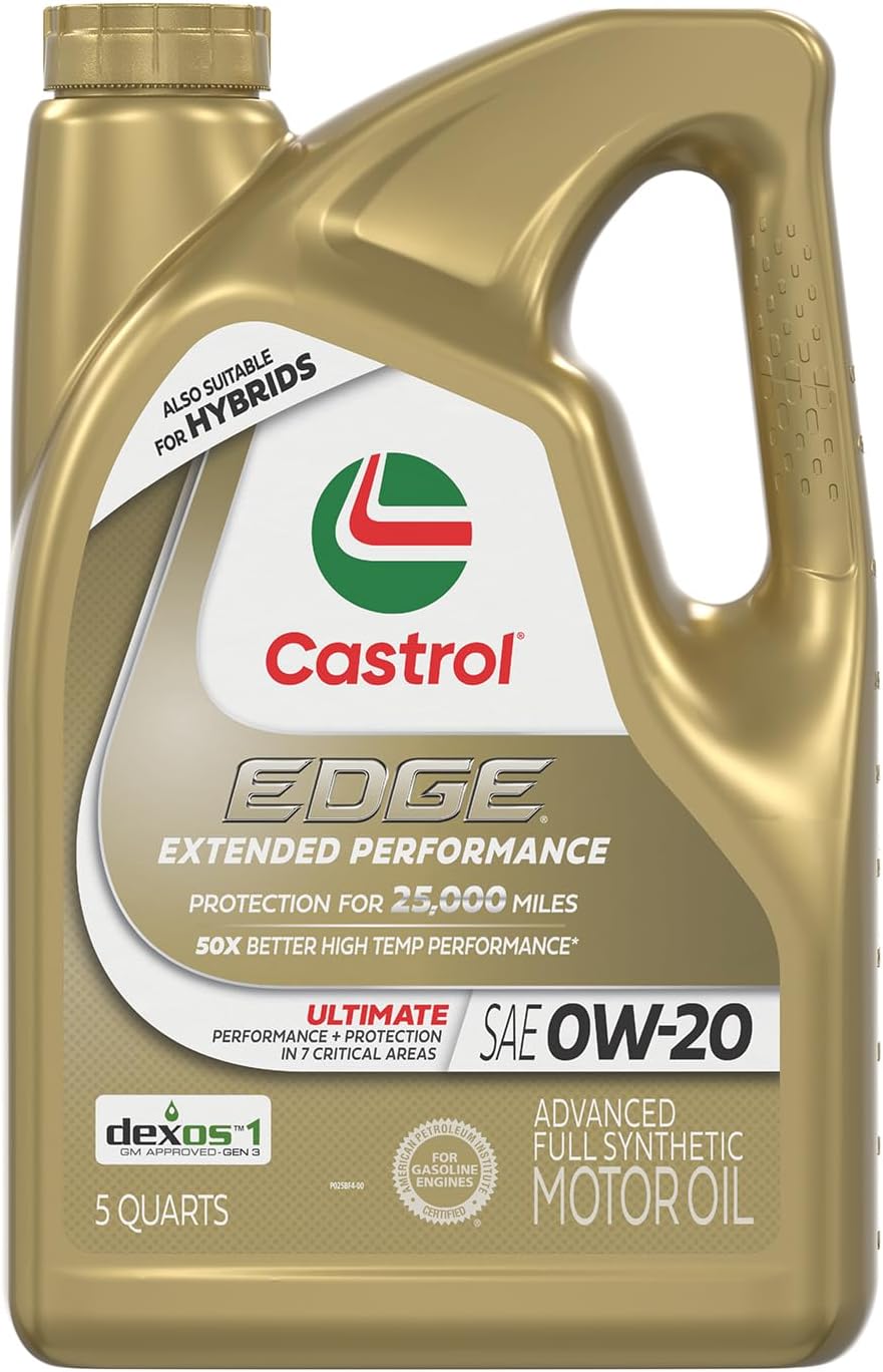 Castrol EDGE Extended Performance 0W-20 Full Synthetic Motor Oil
