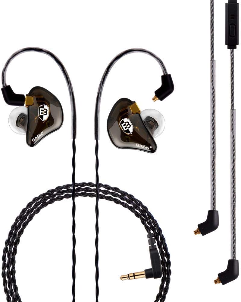 BASN Professional in Ear Monitor Headphones for Musicians