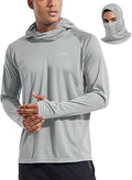 BALEAF Men's UV Protection Hoodie for Outdoor Sports and Activities