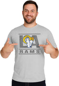 Zubaz Men's Short Sleeve NFL Team T-Shirt for Everyday Use