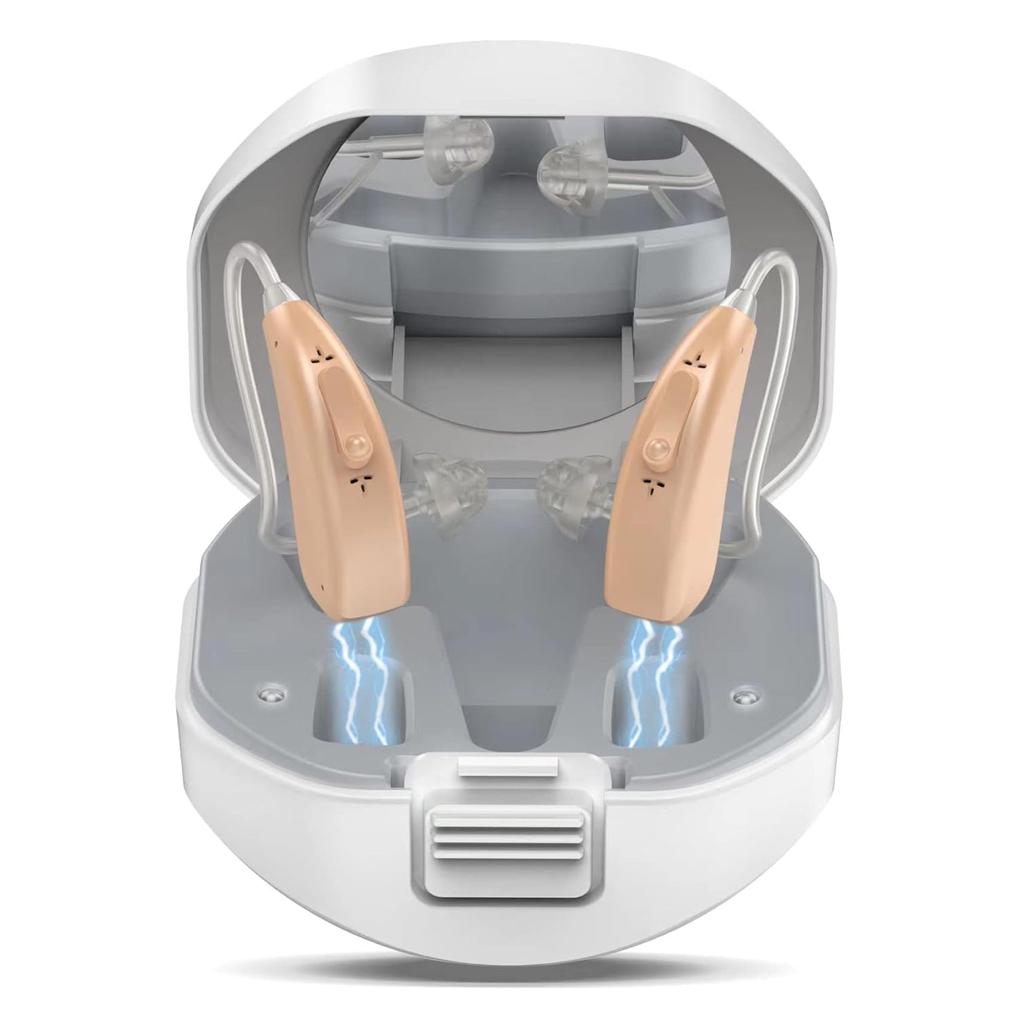 Rechargeable Hearing Aids for Seniors with Noise Cancelling